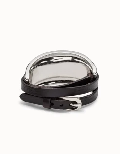 Pulsera bañada en plata de ley